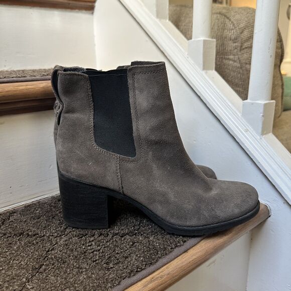 Sam Edelman Hanley Suede Heeled Booties - Size 10 - Picture 4 of 6